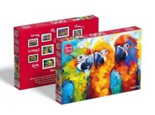 Obrázek z Puzzle CHERRY papoušci 500 dílků 